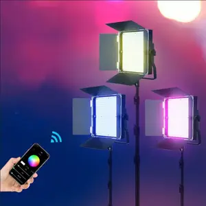 App Controle Professionele Rgb Led Licht Foto Video Studio Verlichting Paneel Film Film Lamp
