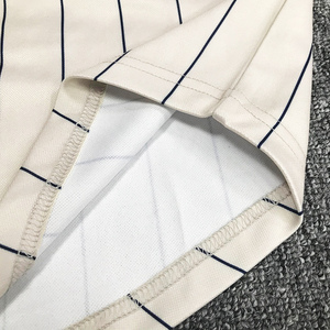 Maillot de baseball classique rayé personnalisé du Vietnam, grande taille, vêtements de sport avec protection anti-UV en Spandex/Polyester pour clubs - Product Image 5