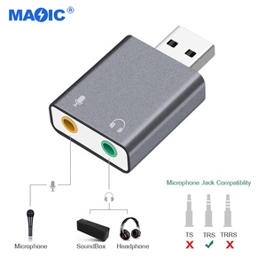 <span class=keywords><strong>Logiciel</strong></span> d'ordinateur alliage d'aluminium carte <span class=keywords><strong>son</strong></span> USB Audio carte <span class=keywords><strong>son</strong></span> externe adaptateur carte <span class=keywords><strong>son</strong></span> USB <span class=keywords><strong>pour</strong></span> <span class=keywords><strong>PC</strong></span> - Product Image 3