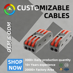 Bloc de bornes en cuivre à insertion pour câbles automobiles série 222 pour la distribution d'énergie - Product Image 1