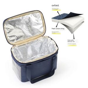 New Portable <b>Lunch</b> Bag Food Thermal <b>Box</b> Durable Waterproof Office Cooler Lunchbox <b>Insulated</b> Case - Product Image 2
