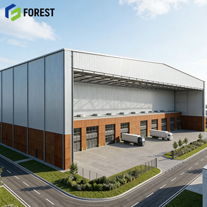 Estructura de Acero de Alta Resistencia para Almacenamiento de Gran Capacidad, Centro de Distribución, Almacén Industrial, Escuela, Apartamento, Hospital - Product Image 1