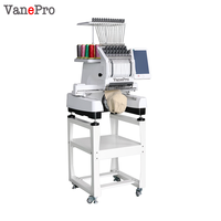 Nouvelle machine à broder informatisée de table pour usage domestique, mini, 15 aiguilles, tête simple, moteur 1200 tr/min et composants essentiels du moteur