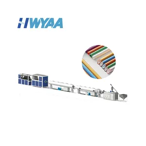 HWYAA PP/PE/PPR Polymer High Density Polyethylene Pipe Making Machine Plastic Water Pipe Extruder Pipe Production Line