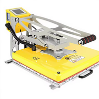 Presse à chaud semi-automatique grand format 40x60 cm (16x24 po) à ouverture automatique avec rail coulissant haute pression pour T-shirts