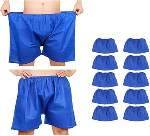 Sous-vêtements jetables non tissés, shorts de bain respirants et doux pour la peau, vente en gros pour sauna - Product Image 1