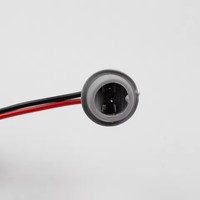 Adaptateur de douille T10 W5W haut de gamme en caoutchouc souple, support de lampe, accessoires de voiture, connecteur de câble mâle-femelle