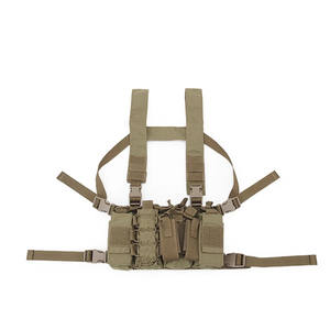 Gilet de poitrine tactique en gros Gilet de poitrine Molle Multifonction Mag Rig Harnais Gilet Sac Hommes Tir Chasse Formation CS Jeux - Product Image 3