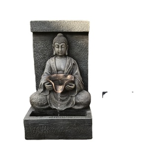 <span class=keywords><strong>Fuente</strong></span> de agua de <span class=keywords><strong>Buda</strong></span> sentado <span class=keywords><strong>con</strong></span> luz led, decoración de jardín al aire libre, nueva - Product Image 3