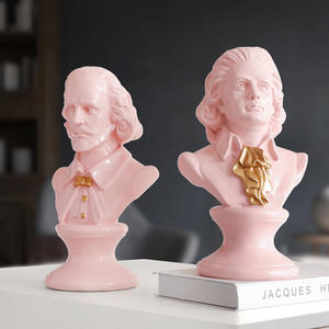 Regalo personalizzabile all'ingrosso della decorazione dell'ufficio dell'artigianato della figurina della scrivania di casa con il tema di arte & amore di <span class=keywords><strong>Shakespeare</strong></span> - Product Image 4