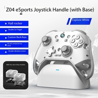 Base de Carga Magnética para Mando Inalámbrico Z04, Gamepad con Joystick Hall para Steam, Android/iOS/PC