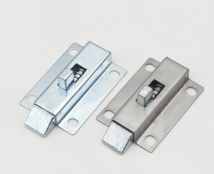 不锈钢按钮自动开启门窗桶吊锁弹簧装载锁闩窗五金配件 - Product Image 4