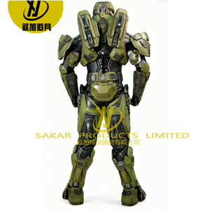 Armadura de <span class=keywords><strong>Halo</strong></span> Master Chief Impresa en 3D Personalizable, Colección Personal, Disfraz de <span class=keywords><strong>Anime</strong></span> Cosplay, Material Opcional - Product Image 5