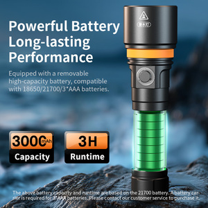 <span class=keywords><strong>Torcia</strong></span> Subacquea <span class=keywords><strong>Professionale</strong></span> per Immersioni Industriali, Impermeabile IP68, Portata del Fascio 270M, Progettata per Esplorazioni in Acque Profonde - Product Image 5