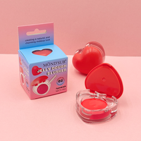 Custom Cheeks Lips 2-In-1 Tinted Heart Cream Blush Mini Pocket Long-Lasting Beauty Blusher Makeup Jelly Dough Blush.