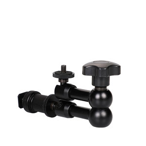MIAOTU Bras articulé magique réglable à friction de 7 pouces pour appareil photo reflex numérique, moniteur LCD, éclairage LED, accessoires de <span class=keywords><strong>studio</strong></span> photo, noir - Product Image 2
