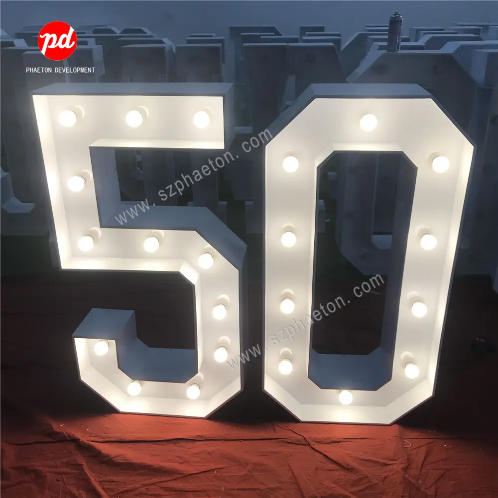 Birthday Decoration Party Supplies Marquee Number for Kids / Adult Themed Birthday Decoration 2022