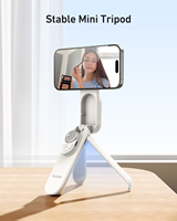 Support magnétique pliable léger TELESIN, mini trépied intelligent à zoom 360° pour téléphones iPhone et Android