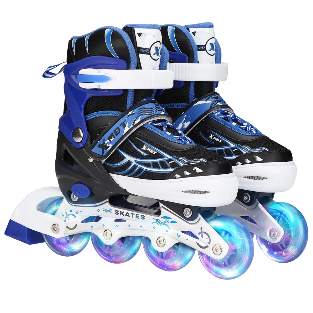 전문 품질 primacy 효과적인 아이 4 휠 롤러 스케이트 신발