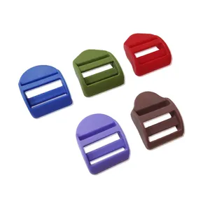 YN Factory Custom Various Size High Quality Plastic Adjusting Ladder Lock Tri Glide Buckle for Belt