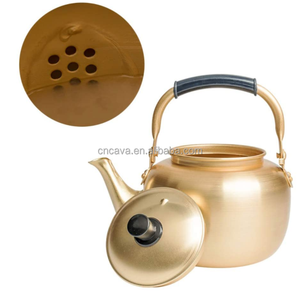 Tetera de té de aluminio para el hogar, difusor de tetera de arroz crudo tradicional, antigoteo, vinagre, leche, té, botella para fiesta de barbacoa - Product Image 3