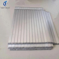 Housse de protection enroulable en aluminium pour machine de tournage CNC