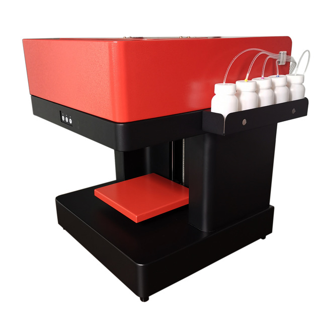 Automatic New Inkjet Printer for Coffee Cups Edible Ink 1 Year Warranty Label Printer