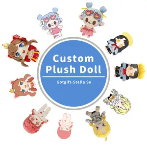 Custom Anime Plush Fashion Baby Soft Dolls For Girl