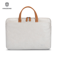 Sacs Kingsons 2025 Nouveau design Housse pour ordinateur portable pour les déplacements professionnels Logo personnalisé Sac pour hommes Sacs étanches pour ordinateur portable 15.6 pouces