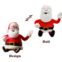 CustomPlushMaker Peluche unisexe de style chibi, jouet en peluche de taille personnalisée, poupée anime en peluche, figurine de conception, créez vos propres peluches