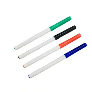 BECOL热卖干擦彩色超薄白板记号笔细尖白板记号笔，带学校定制标志