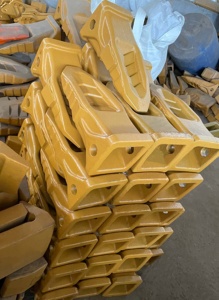 שיני דלי מחפר טווין טייגר מסגסוגת פלדה 48-52HRC עבור מכונות בנייה 20 טון צהובות מעץ - Product Image 4