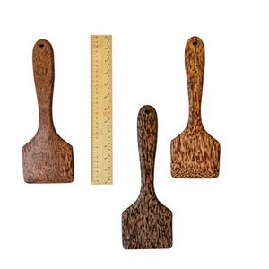 Spatule de service artisanale en bois naturel, écologique, légère et durable, ustensile de cuisine - Product Image 6