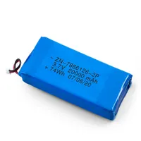 Li Lipo Polymer Lithium Iron Battery Pack, 3.7V, 20000 mAh