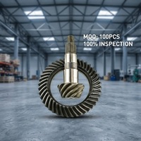 Harga pabrik kustom baja mahkota roda Pinion Spiral roda gigi kualitas tinggi kinerja tinggi