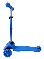 Trottinette pour enfants à trois roues en acier LS304 avec roues en PU, trottinette miniature réglable en hauteur pour les enfants, jouet d'extérieur