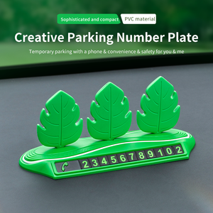 BAVISS OEM pratico foglia piastra di parcheggio accessori auto per contatto Mobile visualizzare chiaramente il tuo <span class=keywords><strong>numero</strong></span> di <span class=keywords><strong>telefono</strong></span> quando parcheggiato - Product Image 2