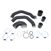 طقم مبرد بيني علوي من KYOSATR مع أنابيب شحن متوافق مع BMW 15-20 M2 M3 F80 M4 F82 F83 S55