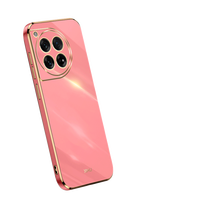 Coque de téléphone galvanisée chromée 6D Housse de protection d'objectif en TPU souple pour OnePlus Ace 5 Ultra Ace 5 Racing Ace 5 Pro