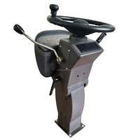 Colonne de direction pour engins de construction avec boîtier d'instrumentation pour chargeuse OEM
