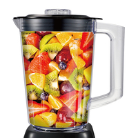 HALEY 2-in-1 aanrechtblad voedselprocessor en notenmolen, 2 snelheden, hoge snelheid elektrische blender met stille motor voor thuisgebruik