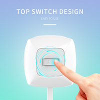 Fiche de protection contre les surtensions multiprise, 4 prises USB Type C, multiprise, prise d'extension électrique américaine
