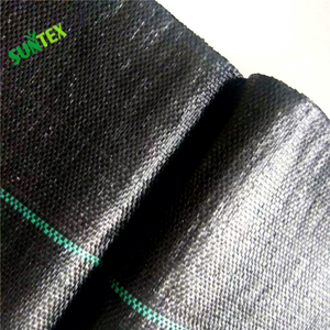 Tapis de protection des arbres en PP traité anti-UV, toile de paillage, rouleau anti-herbe, géotextile perméable pour jardin - Product Image 1