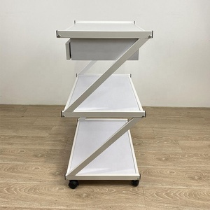 Chariot de Salon de Beauté, Chariot de Spa, Chariot de Coiffure, Organisateur à 3 Niveaux, Chariot de Manucure avec Tiroir et Rangement - Product Image 6