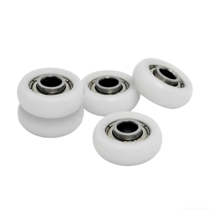 Roulement à rouleaux circulaire en plastique POM haute précision résistant à l'usure 5x18x6mm, poulie <span class=keywords><strong>pour</strong></span> rail <span class=keywords><strong>de</strong></span> porte et fenêtre coulissante - Product Image 3