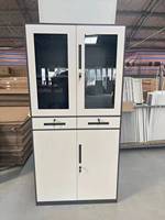 Meubles de bureau en gros, armoire métallique, casier en acier, 4 tiroirs, armoire de rangement en acier pour bureau à domicile