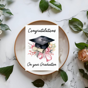 Tarjeta <span class=keywords><strong>de</strong></span> Felicitación <span class=keywords><strong>de</strong></span> Graduación Popular con Sobre, Tarjeta con Texto Divertido, Tarjeta <span class=keywords><strong>de</strong></span> Felicitación <span class=keywords><strong>de</strong></span> Graduación - Product Image 3