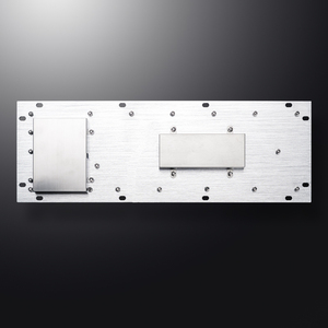 Công nghiệp cấp IP65 Bàn phím kim loại không thấm nước với đèn nền màu xanh và <span class=keywords><strong>Touchpad</strong></span> cho điều kiện khắc nghiệt - Product Image 6