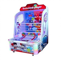 Machine de jeu d'arcade de basket-ball à monnayeur en métal, spéciale enfants, avec graphismes et couleurs impressionnants, nouvelle sortie