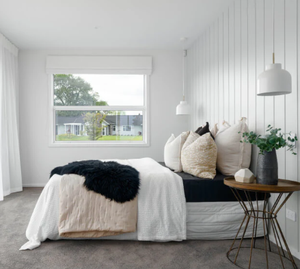 Fenêtre <span class=keywords><strong>guillotine</strong></span> coulissante verticale motorisée Fenêtre vitrée en aluminium de patio télécommandée pour balcon - Product Image 3